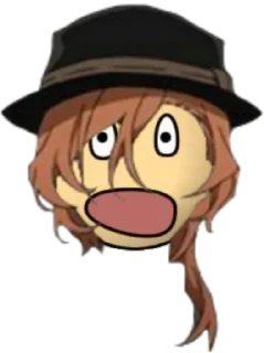 😯 emoji Чую, ох как хочу я~ @DazaiStickers Telegram sticker 14 of 25