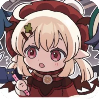 ❔ emoji кли🍀| tg: @gashish445 Telegram sticker 7 of 24