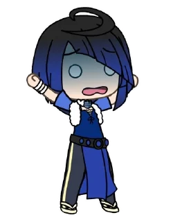 😰 emoji Е Лань Гачимучи Telegram sticker 8 of 16