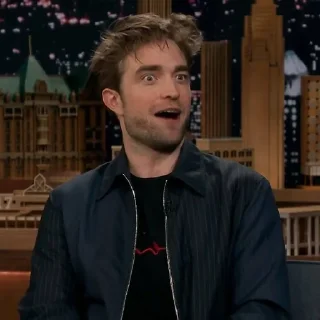 😦 emoji Robert Pattinson Telegram sticker 5 of 30
