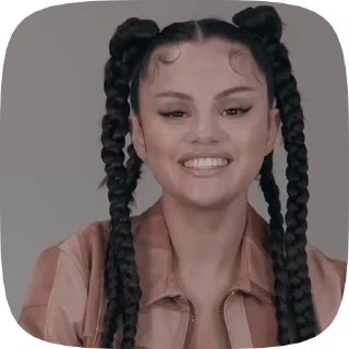 🌟 emoji Selena Gomez by @yrslz Telegram sticker 22 of 46