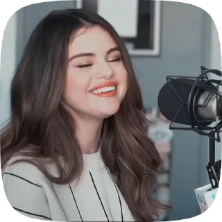 🌟 emoji Selena Gomez by @yrslz Telegram sticker 6 of 46
