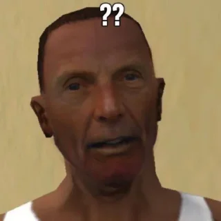 🤔 emoji GTA Telegram sticker 10 of 10