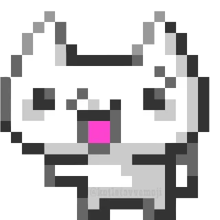 🫵 emoji toro cat 2 ➜ @kotletovvemoji Telegram sticker 22 of 46