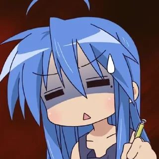 🌟 emoji 【 @kvimix 】коната изуми Telegram sticker 7 of 60