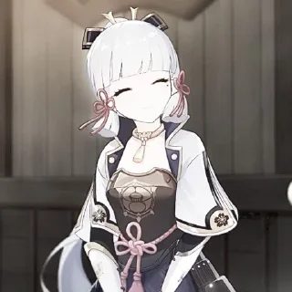 🧊 emoji Аяка // Ayaka Telegram sticker 14 of 20