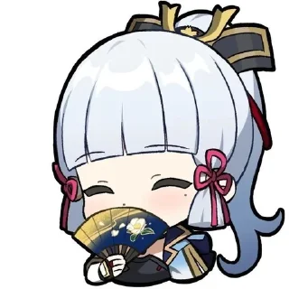 🌟 emoji 💗 ayaka 💗 @genshinfag229 Telegram sticker 22 of 50