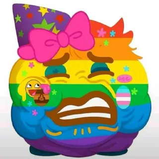 🤮 emoji Привет! Я использую WhatsApp ➡️ Telegram sticker 5 of 52