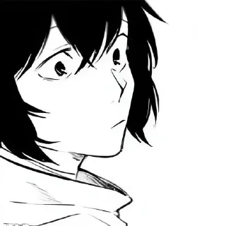 Sticker from dazai. by @qwxdd0x