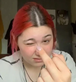 🖕 emoji КиШ насти панки Telegram sticker 8 of 16