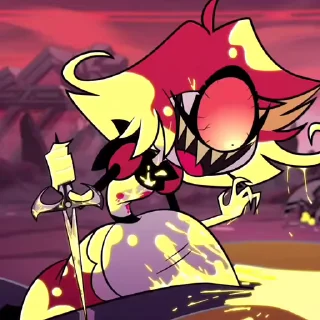 🩸 emoji Ниффти @HazbinHotelStickers Telegram sticker 21 of 25