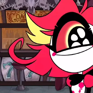 🩸 emoji Ниффти @HazbinHotelStickers Telegram sticker 11 of 25
