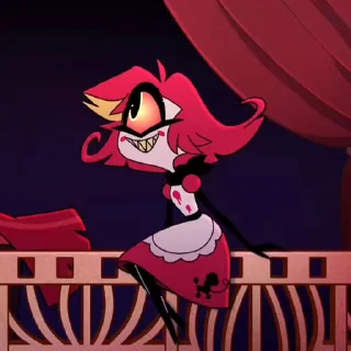 🩸 emoji Ниффти @HazbinHotelStickers Telegram sticker 19 of 25