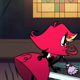 🩸 emoji Ниффти @HazbinHotelStickers Telegram sticker 18 of 25