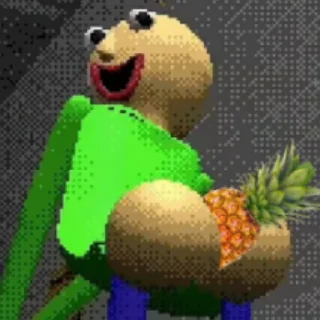 😋 emoji BALDI Telegram sticker 19 of 20
