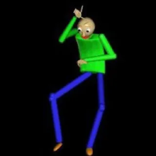 🤠 emoji BALDI Telegram sticker 12 of 20