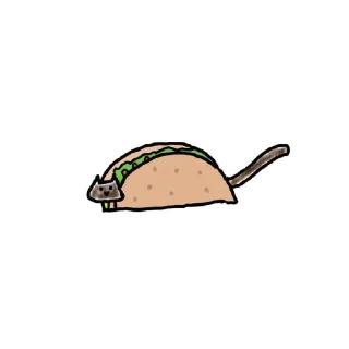🌮 emoji котики Telegram sticker 13 of 22