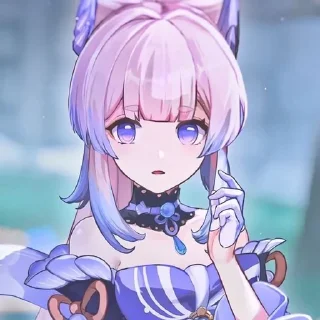 🌟 emoji Kokomi / Кокоми Telegram sticker 9 of 120