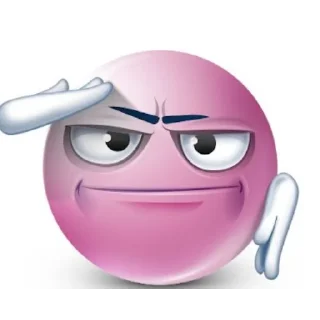 👓 emoji Розовая Telegram sticker 22 of 27