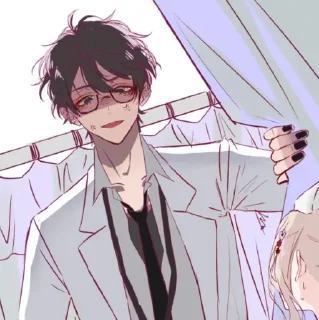 😧 emoji Diabolik lovers Telegram sticker 3 of 105