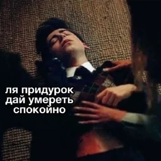Sticker from Пятеречка выручает