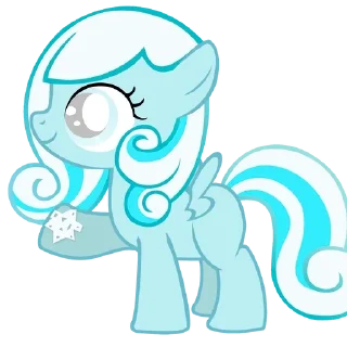 ❄️ emoji Snᴏwdrᴏᴩ @Violet_Shine_MLP Telegram sticker 21 of 113
