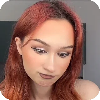 🫥 emoji Лана 🔥 Telegram sticker 23 of 44