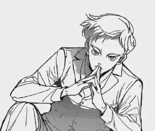 🌟 emoji Norman //Manga Telegram sticker 6 of 81