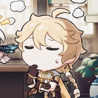 🌟 emoji ‧ ִ  ۫  ✭ Aether pt2 . °  ࣪.⚡️ Telegram sticker 6 of 120