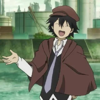 😲 emoji ranpo edogawa ✮ Telegram sticker 9 of 120