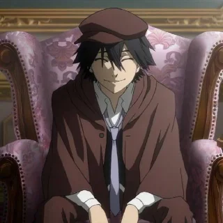 🌰 emoji ranpo edogawa ✮ Telegram sticker 14 of 120