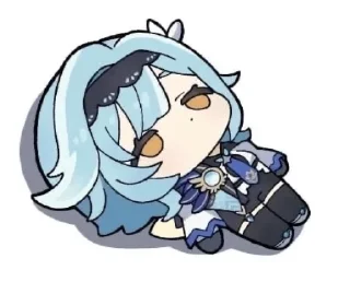 ☹️ emoji ариша что-то печатает Telegram sticker 6 of 75