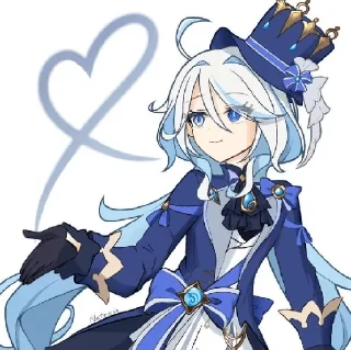❤️ emoji ариша что-то печатает Telegram sticker 21 of 75