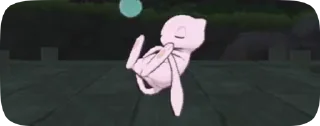 😴 emoji Mew by w1x1l Telegram sticker 10 of 17