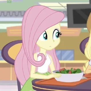 🌟 emoji Fluttershy  Telegram sticker 14 of 25
