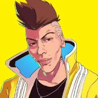 Sticker from Чумба КиберПсих :: @Kioca