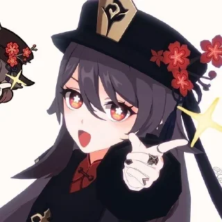 👿 emoji Ху Тао Малышка Telegram sticker 22 of 58