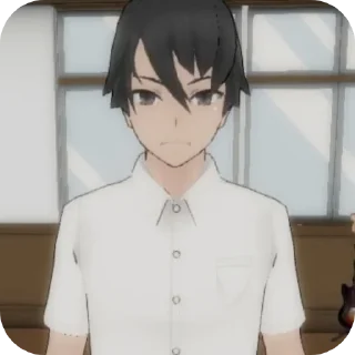 ❤ emoji Ayato Aishi Telegram sticker 11 of 18
