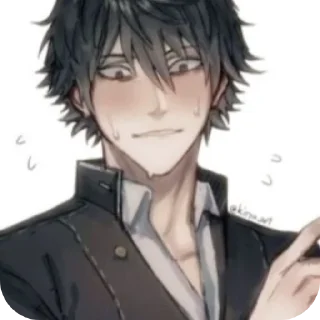 ❤ emoji Ayato Aishi Telegram sticker 8 of 18