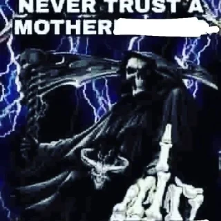 fucking skeleton sticker 1