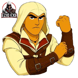 🖕 emoji Ezio.exe Telegram sticker 10 of 87