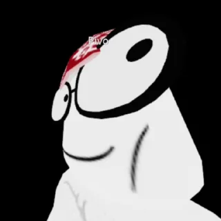 Sticker from Потная подмышка африканца деме
