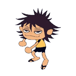 💃 emoji Gorillaz Telegram sticker 15 of 44
