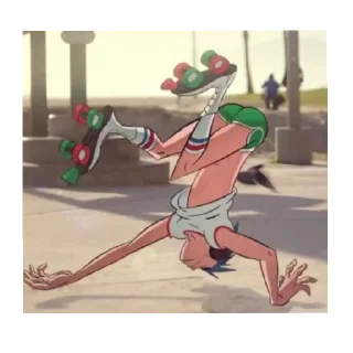 Sticker from Gorillaz