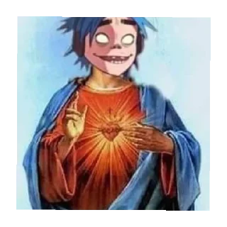 🛐 emoji Gorillaz Telegram sticker 21 of 60