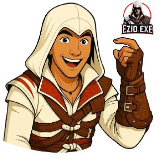 😀 emoji Ezio.exe Telegram sticker 11 of 87