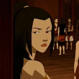 😠 emoji Firelord Azula🔥 https://t.me/A Telegram sticker 24 of 39