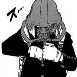 🧥 emoji Противогазовый гад Telegram sticker 5 of 25