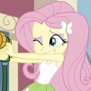 🌟 emoji Fluttershy  Telegram sticker 9 of 25