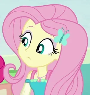 🌟 emoji Fluttershy  Telegram sticker 22 of 25